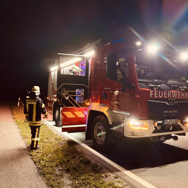 B1: Kleinbrand im Freien