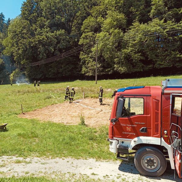 B1: Brand im Freien